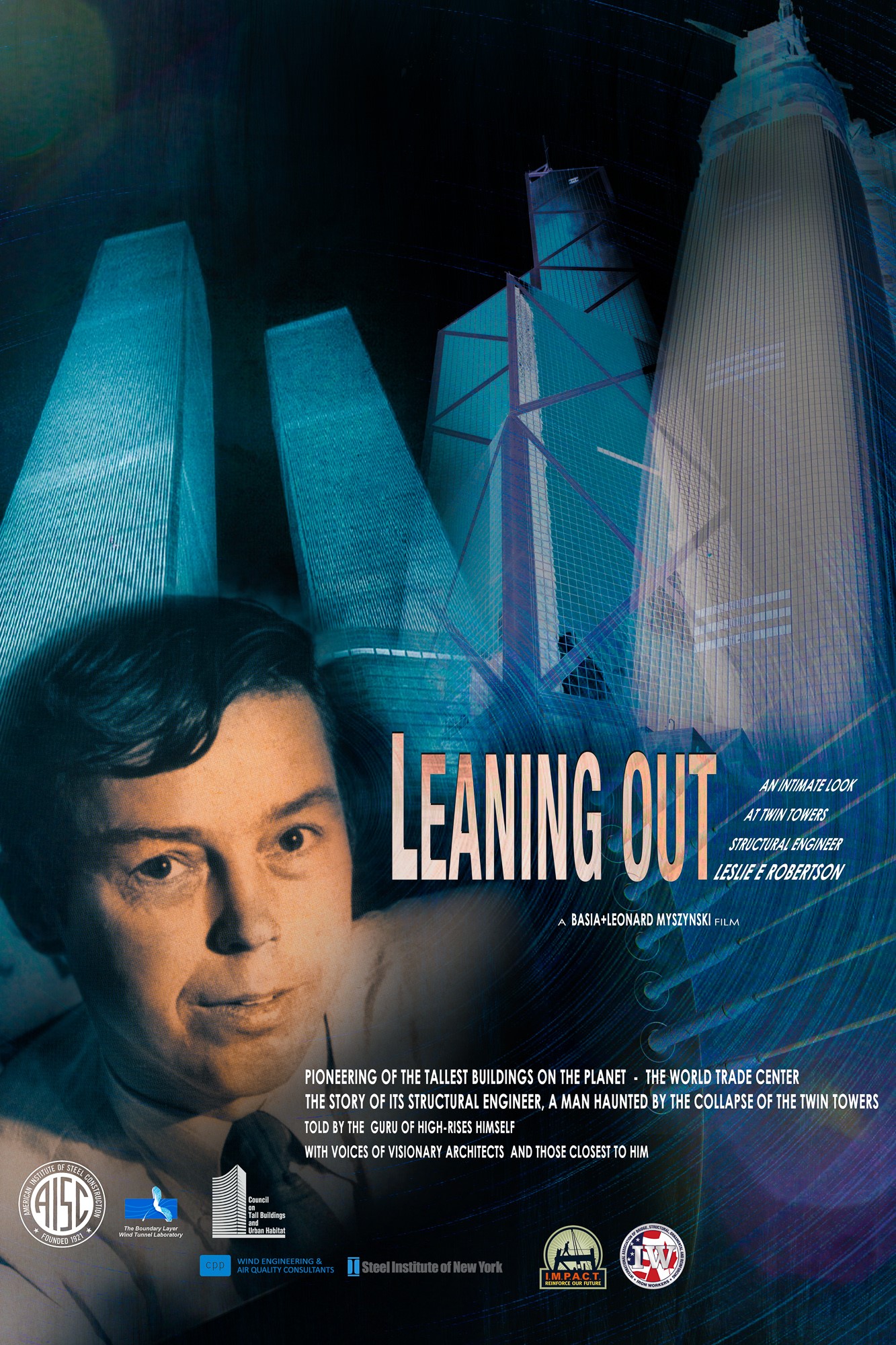 Poster of Leaning Out, a film created by Basia + Leonard Myszynski